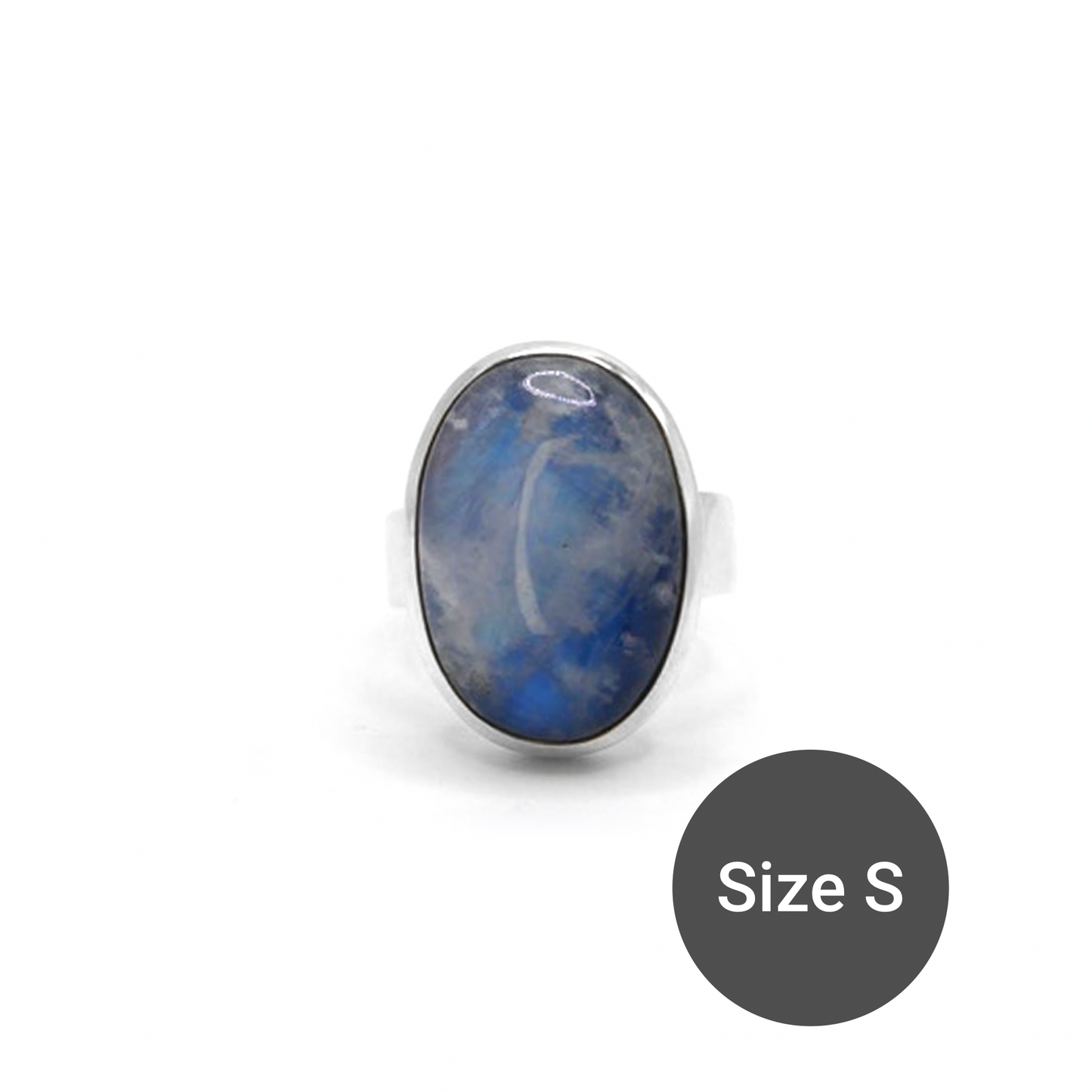 Maxi Rainbow Moonstone Cinderella Ring