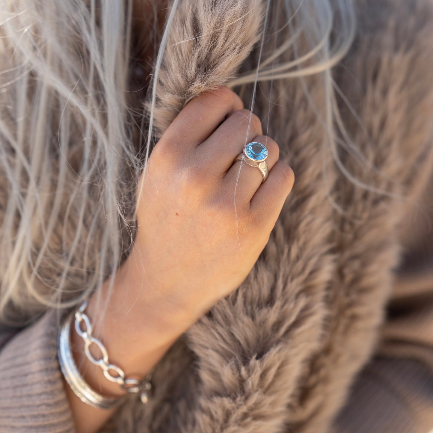 Elsa, Topaz Sweetie Ring