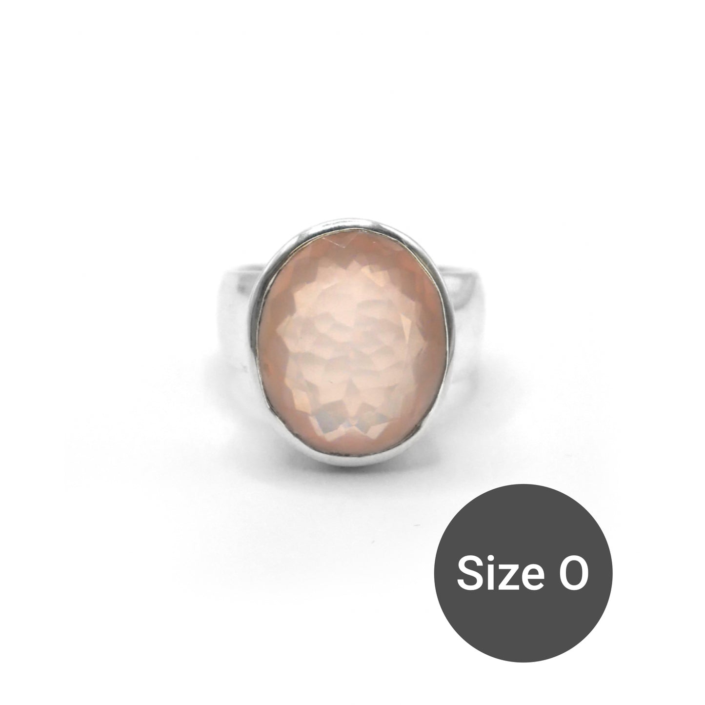 Rosie, Rose Quartz Cinderella Ring
