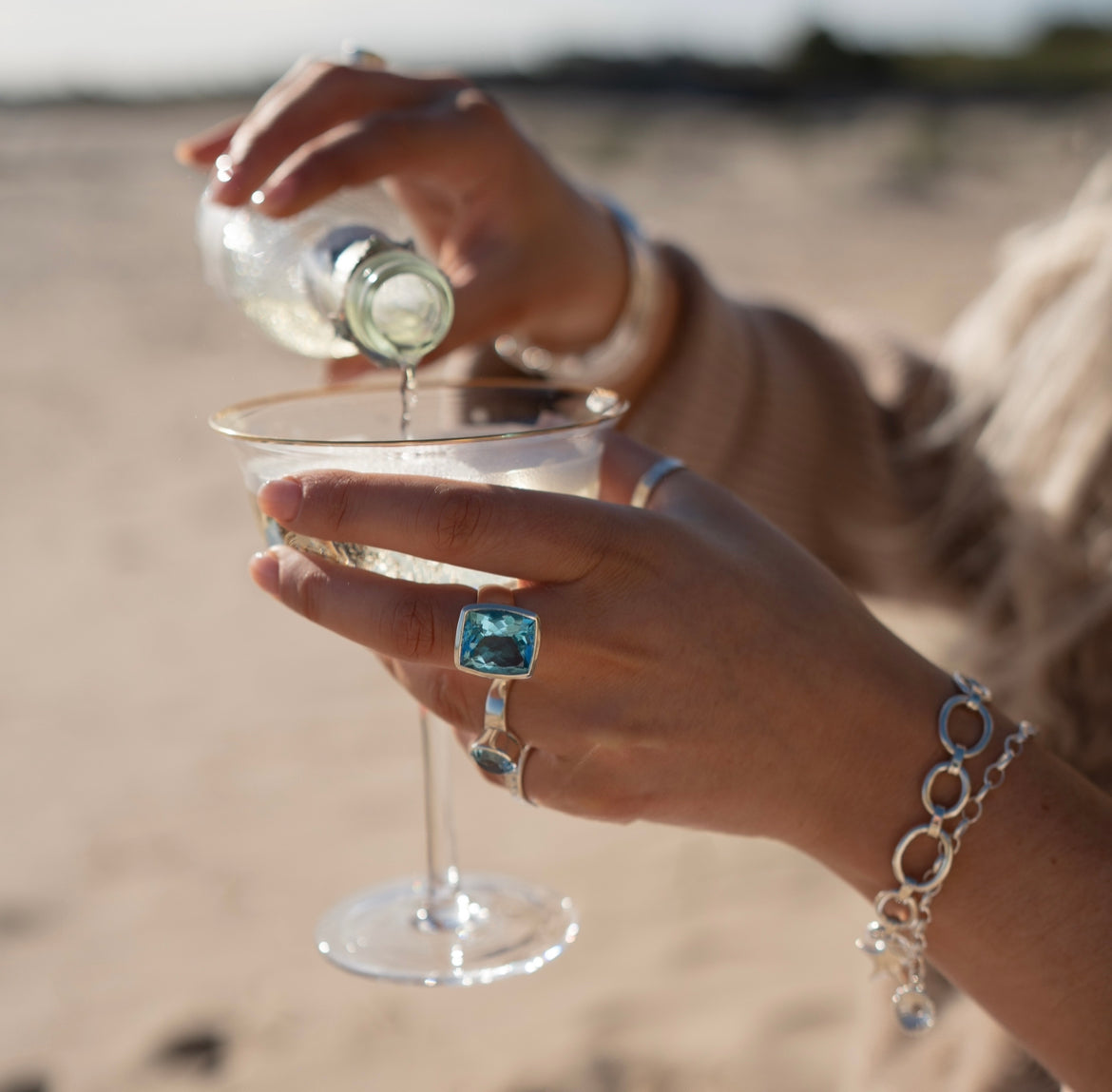 Charlotte, Maxi Topaz Cinderella Ring