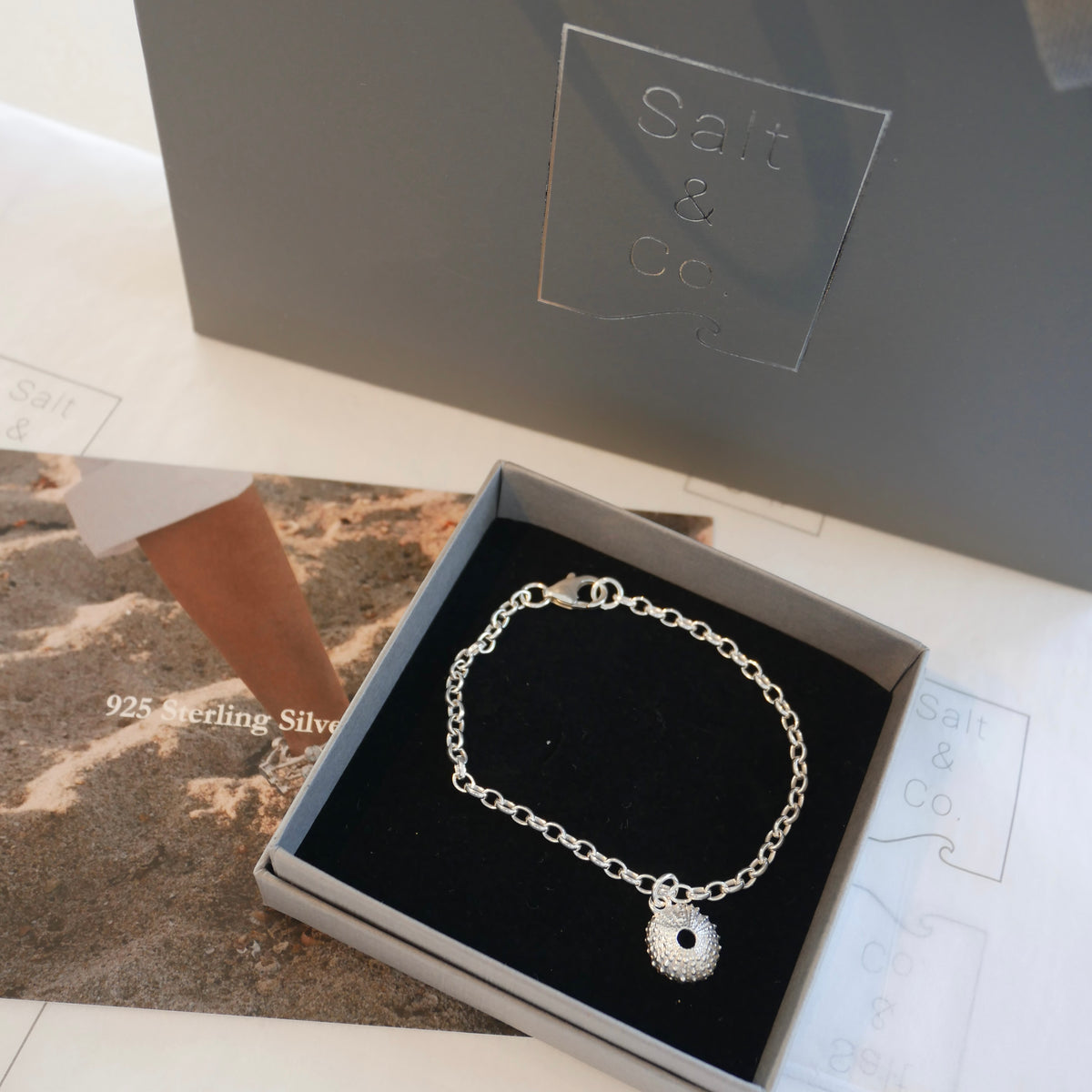 Sea Urchin Chain Bracelet
