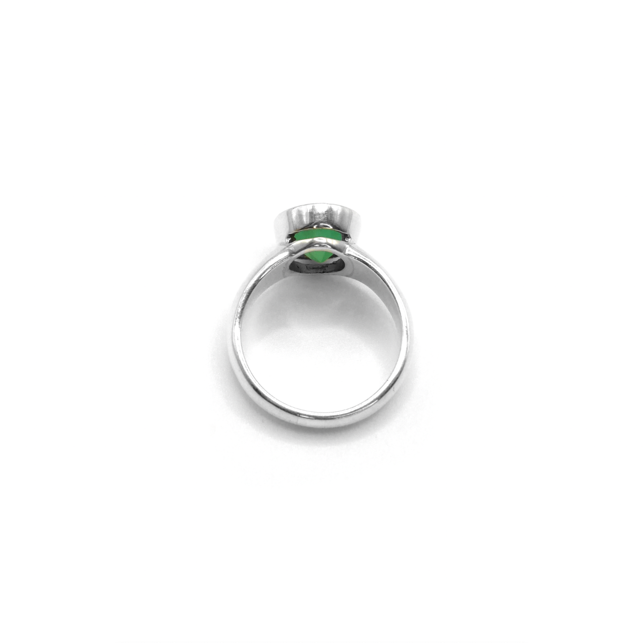 Chrysoprase Midi Cinderella Ring