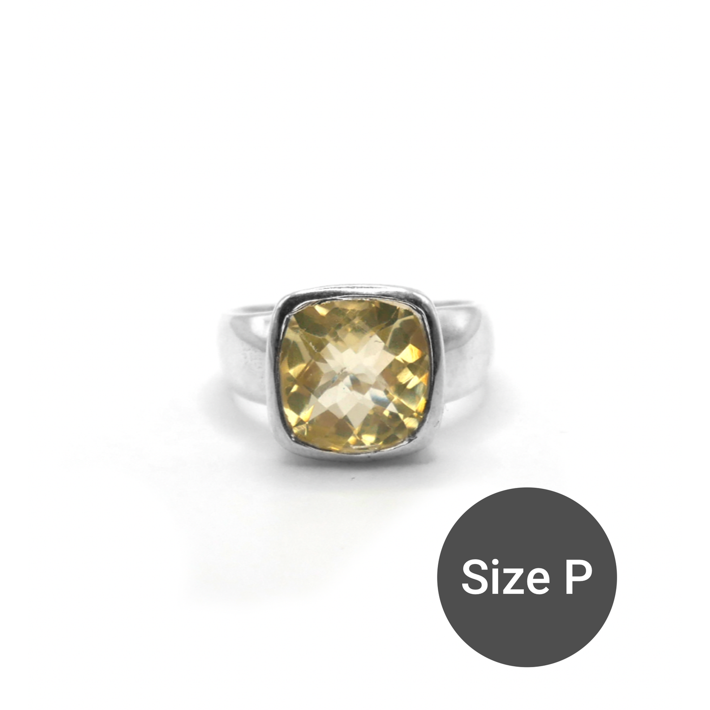 Lemon Quartz Midi Cinderella Ring