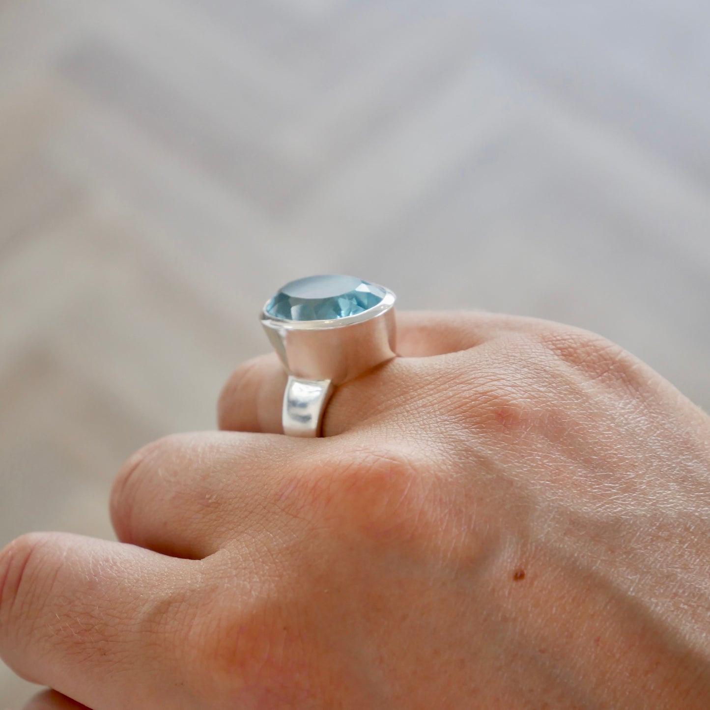 Topaz Cinderella Ring