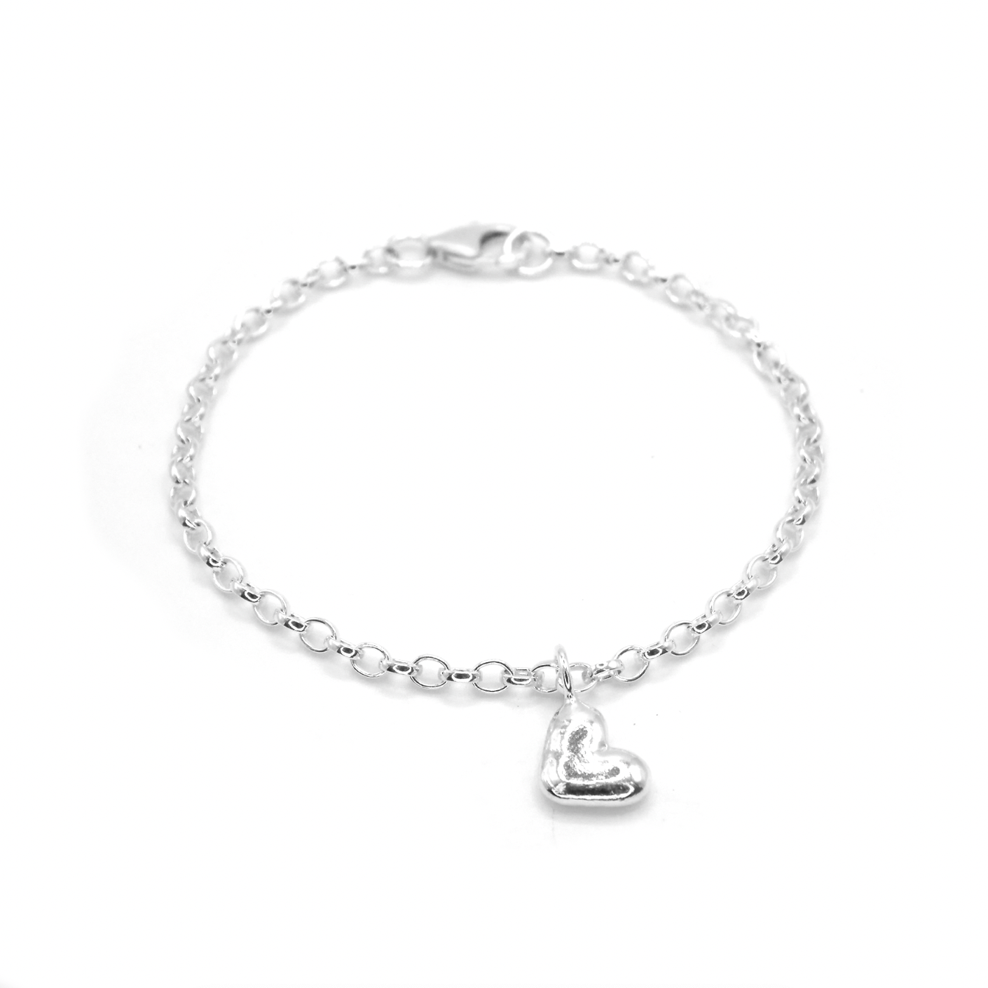 Dinky Heart Chain Bracelet