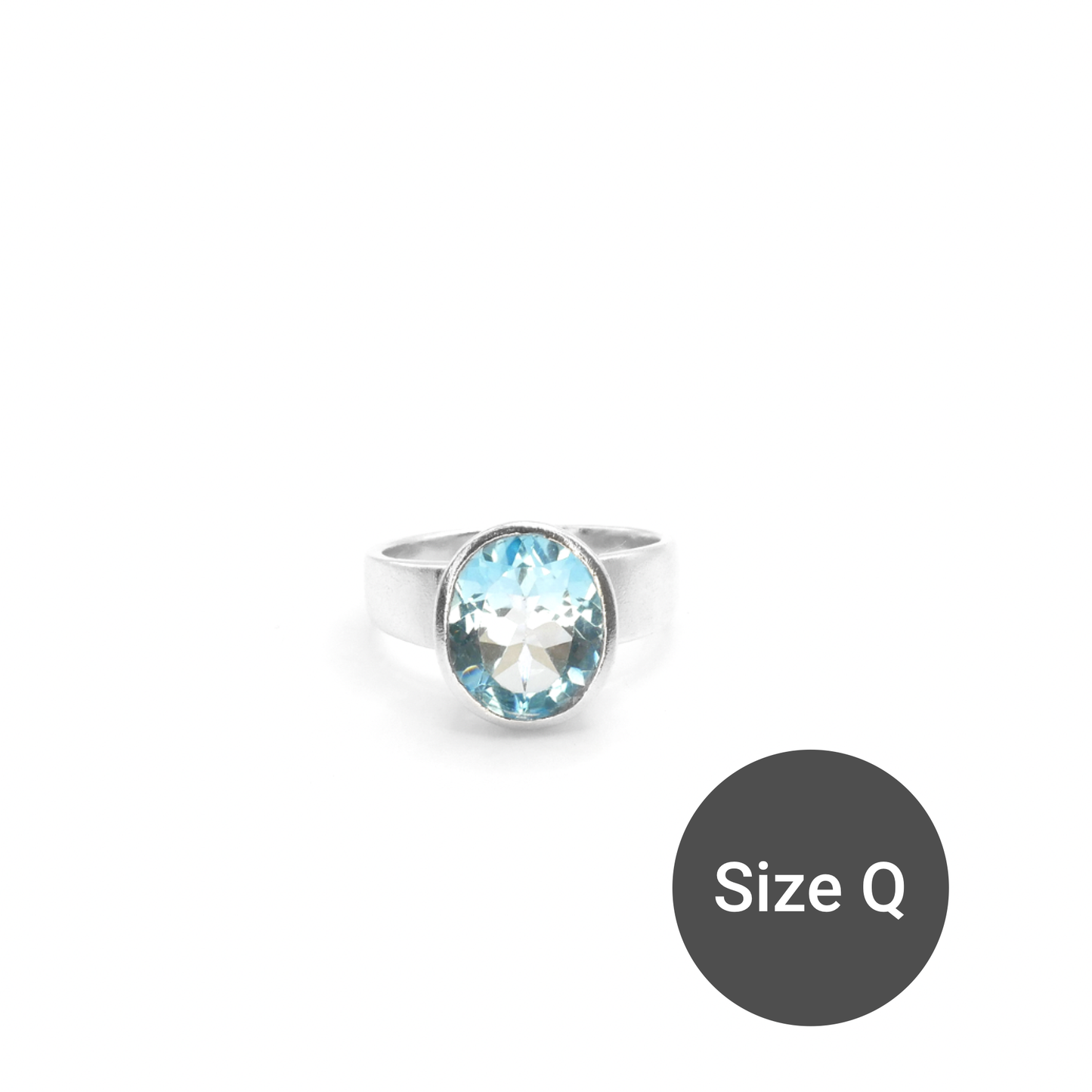 Topaz Midi Oval Cinderella Ring, Q