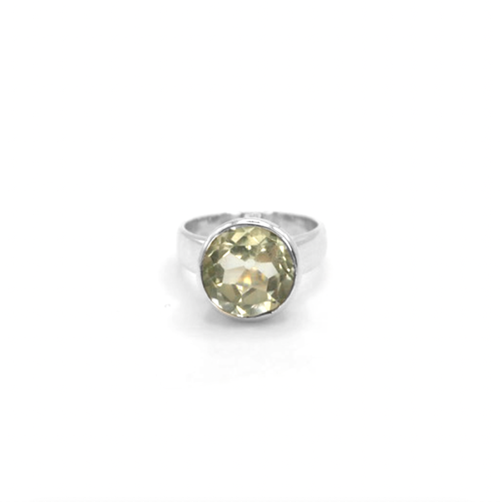 Green Amethyst Sweetie Ring