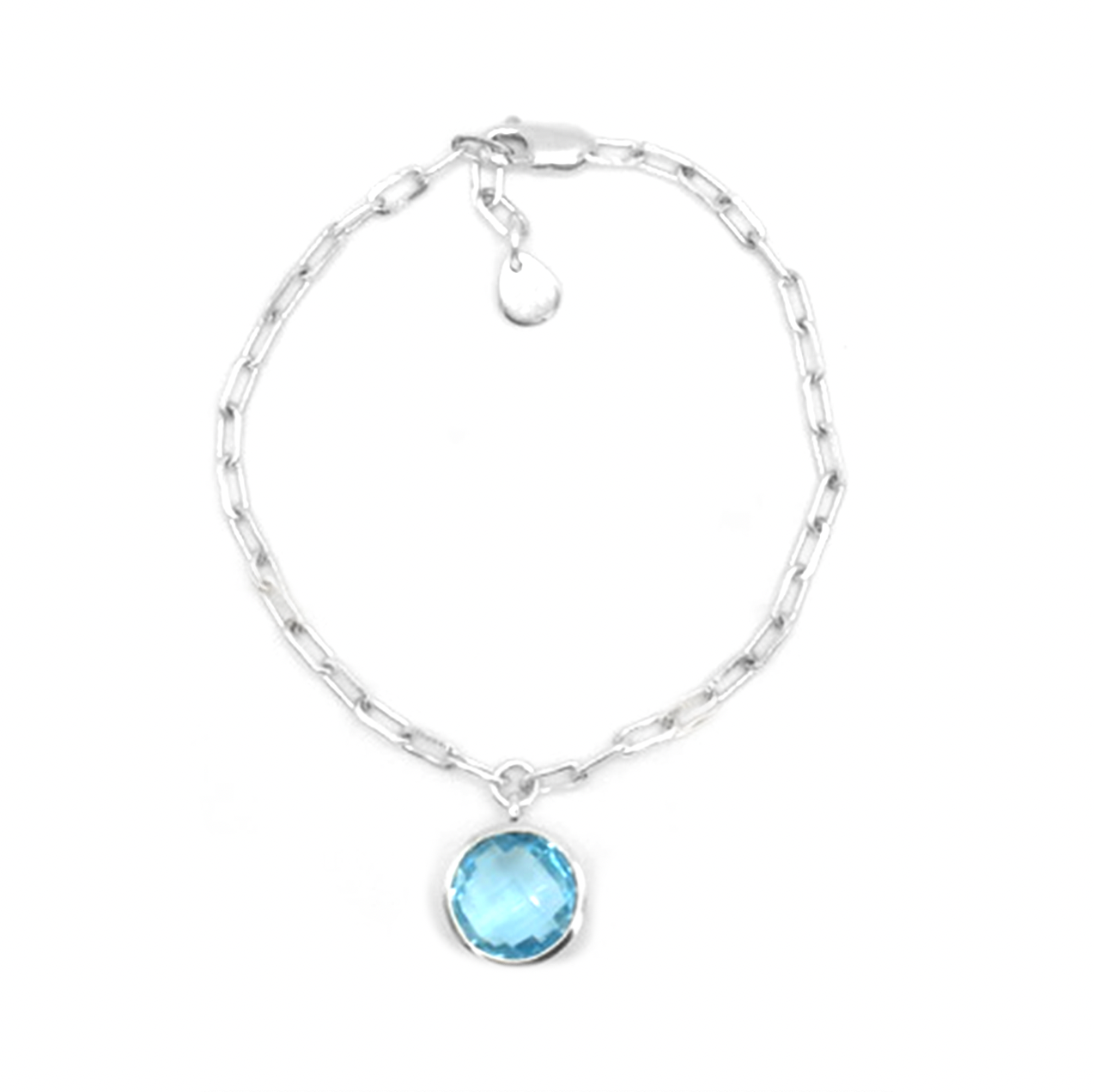 Round Topaz Sweetie Bracelet