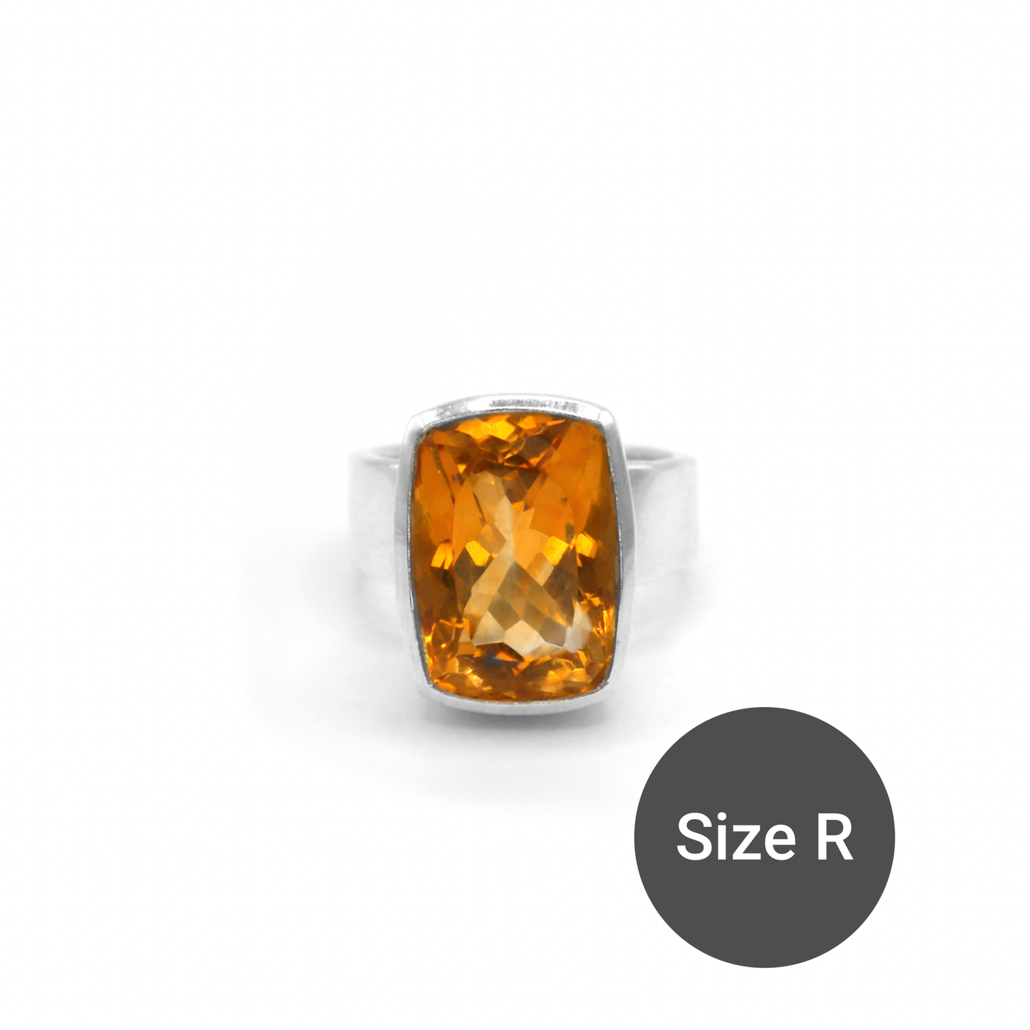 Citrine Cinderella Ring