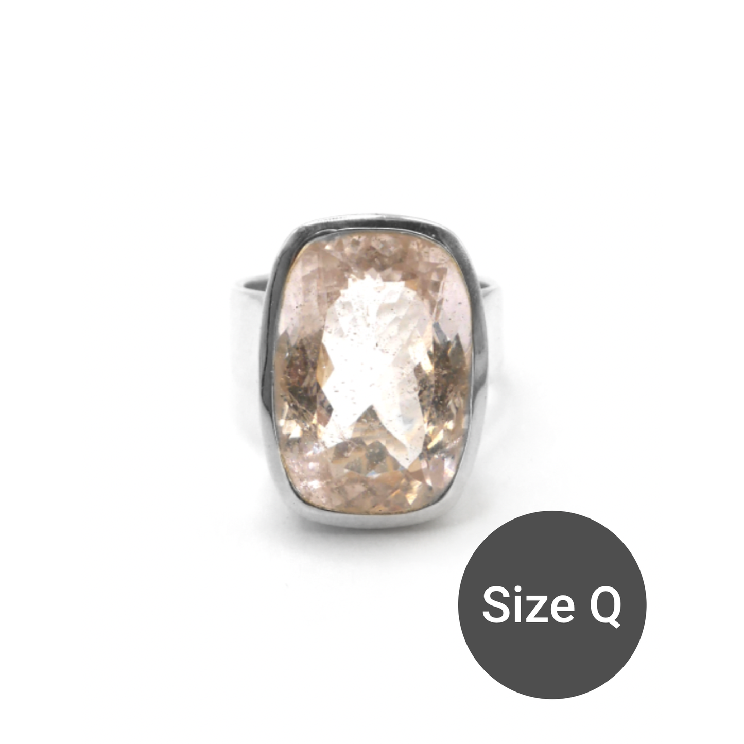 Pink Kunzite Cinderella Ring