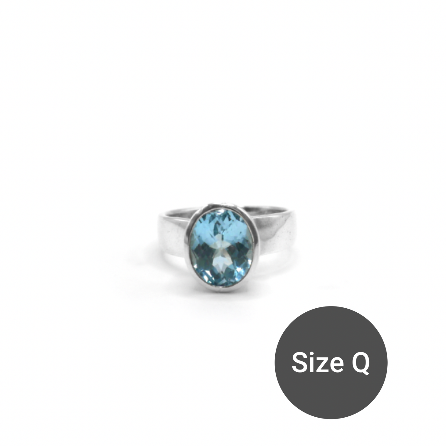 Topaz Oval Sweetie Ring, Q