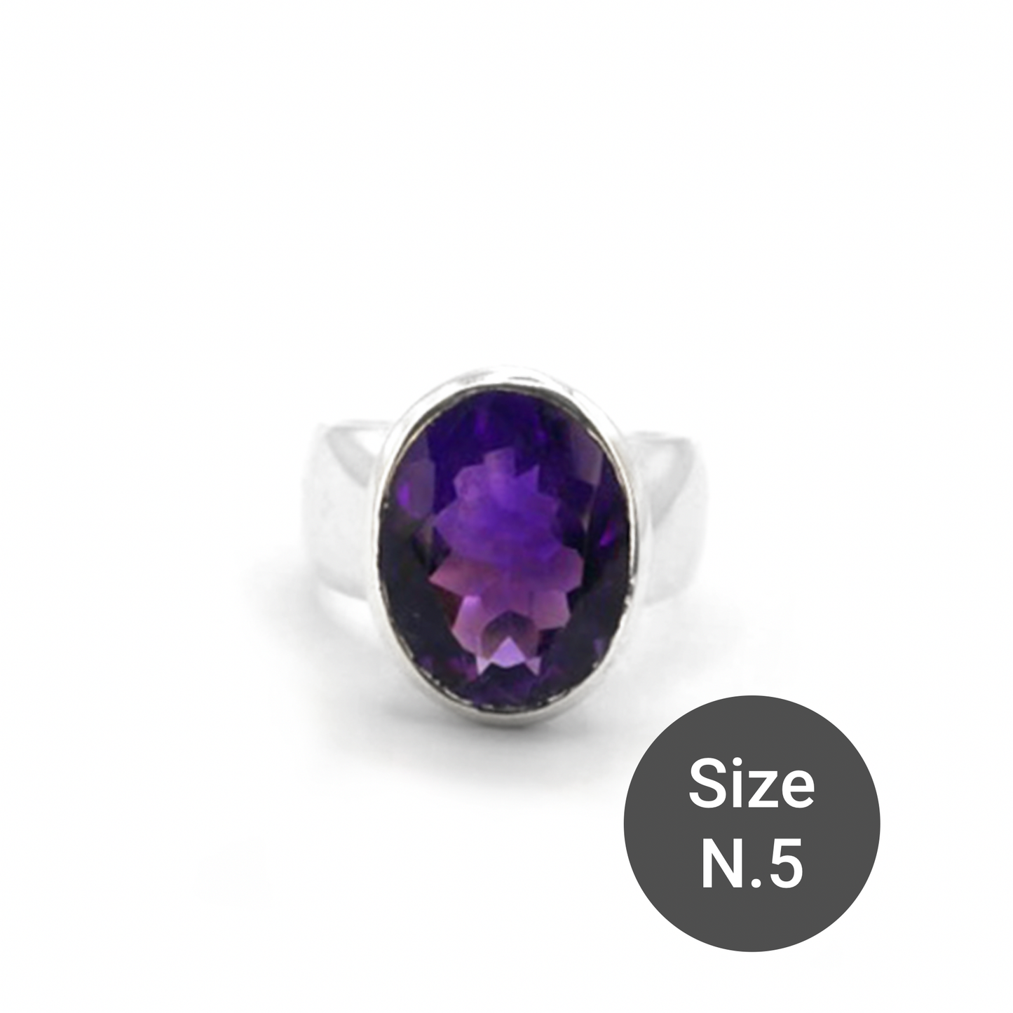 Poppy, Purple Amethyst Cinderella Ring
