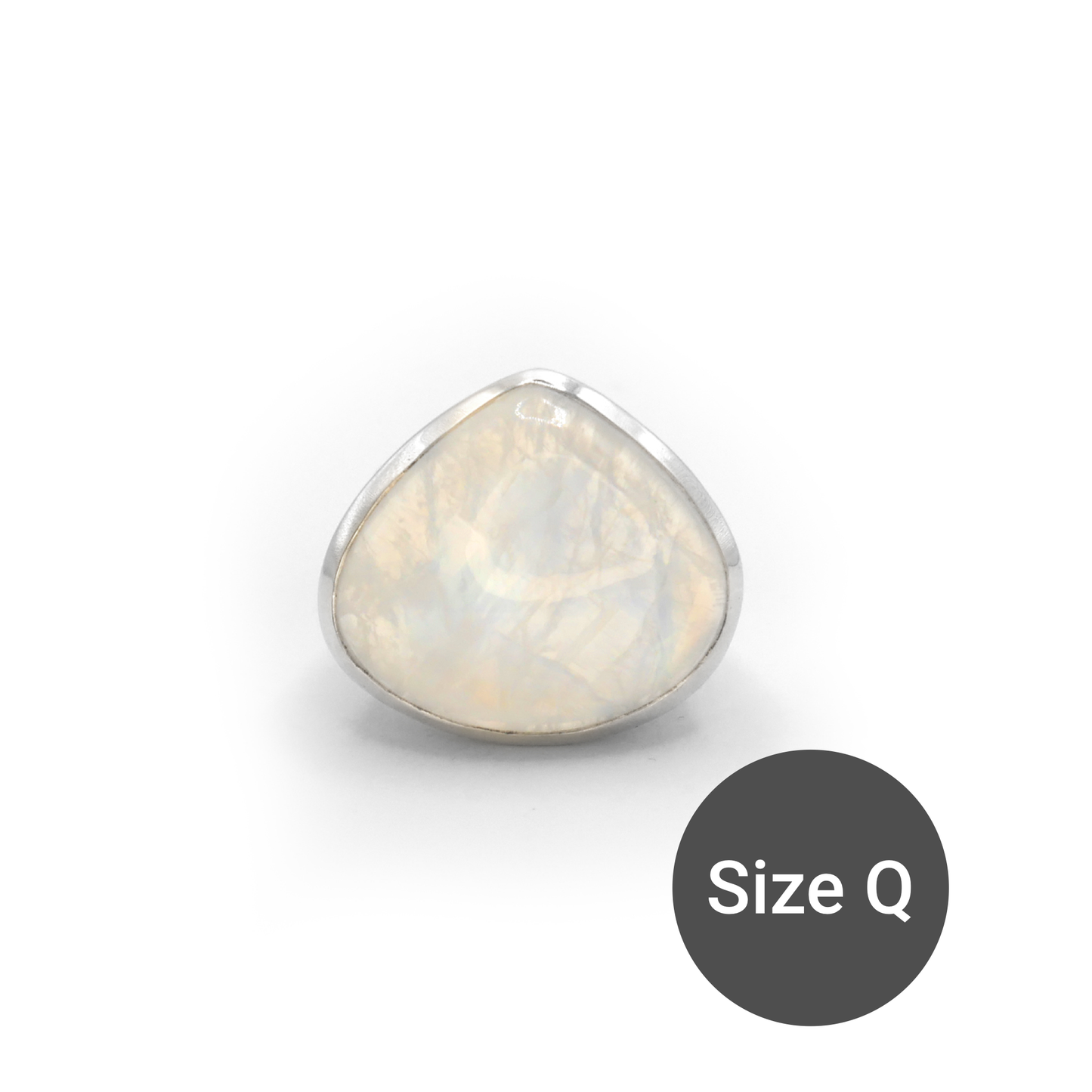 Moonstone Droplet Cinderella Ring