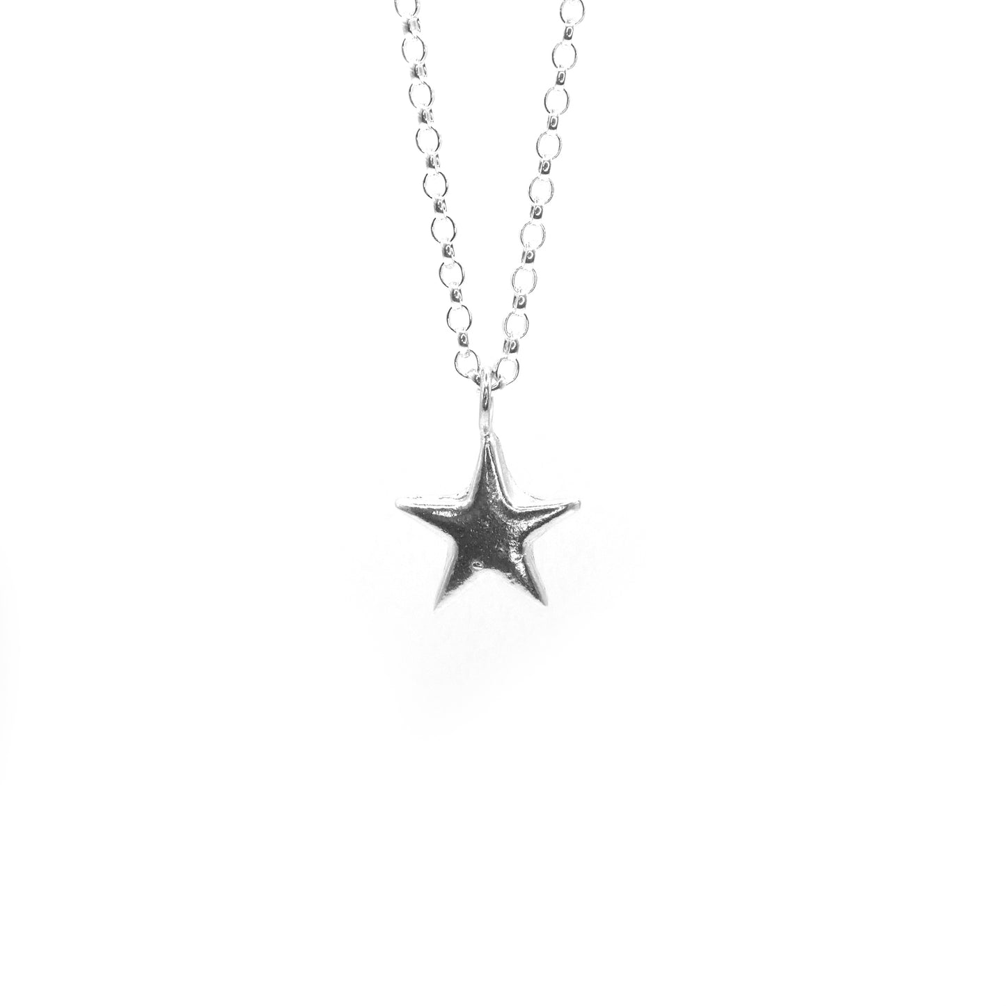 Mini Solid Star Necklace