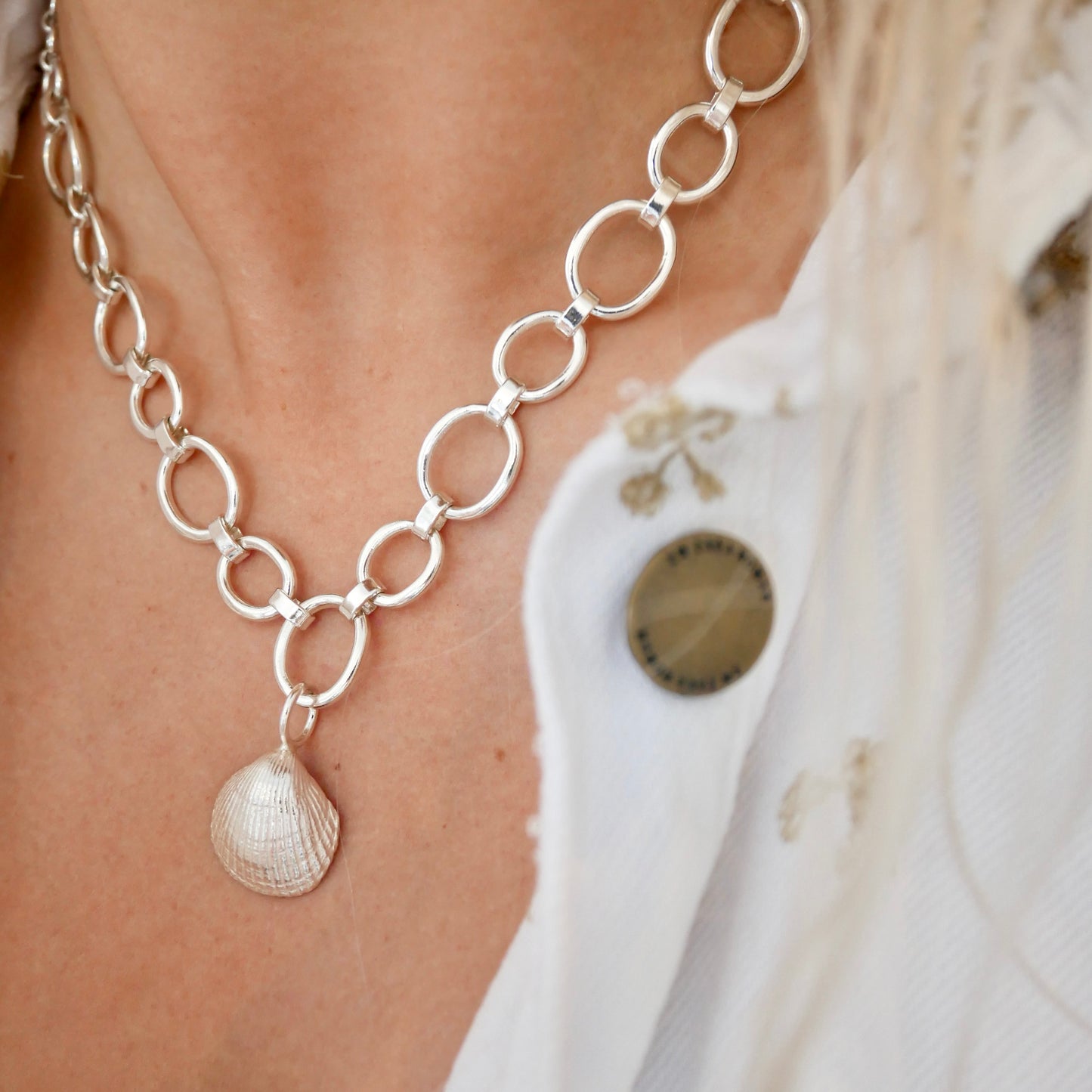 Signature Bamburgh Maxi Seashell Chain Necklace