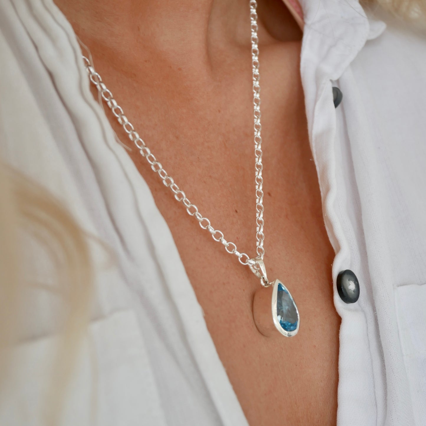 Maxi Topaz Necklace