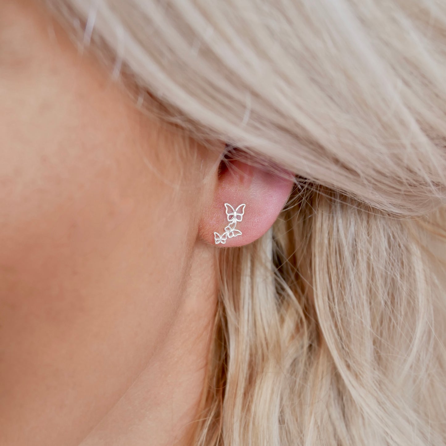 Butterflies Studs