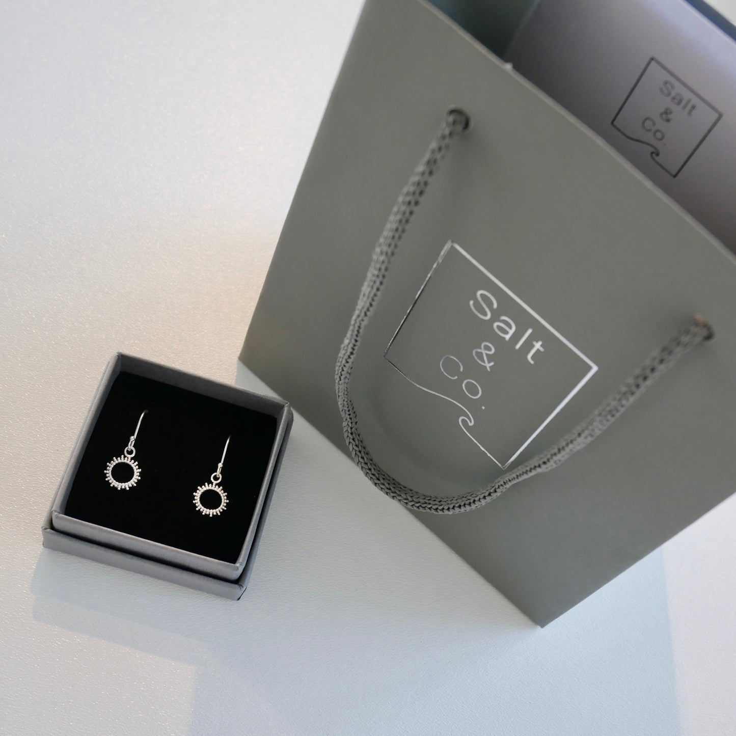 Capillary Dangly Earrings