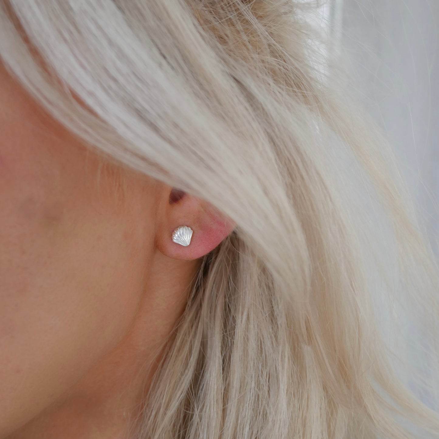 Seashell Studs