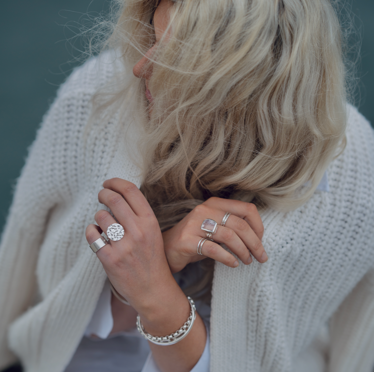 Pink Kunzite Cinderella Ring