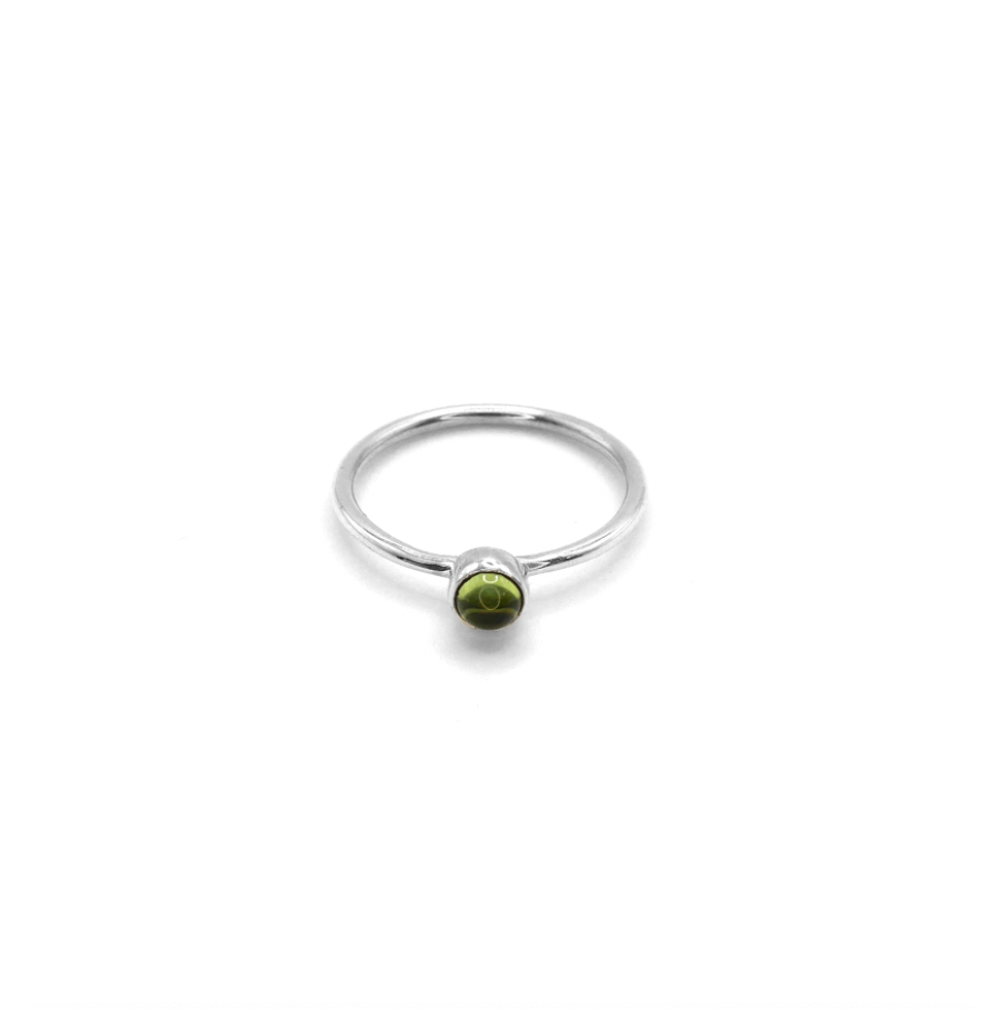 Gemstone Stacker Ring