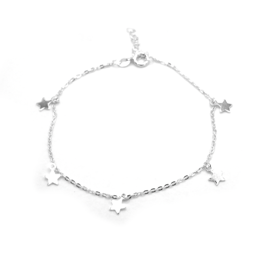 Dainty Stars Chain Bracelet