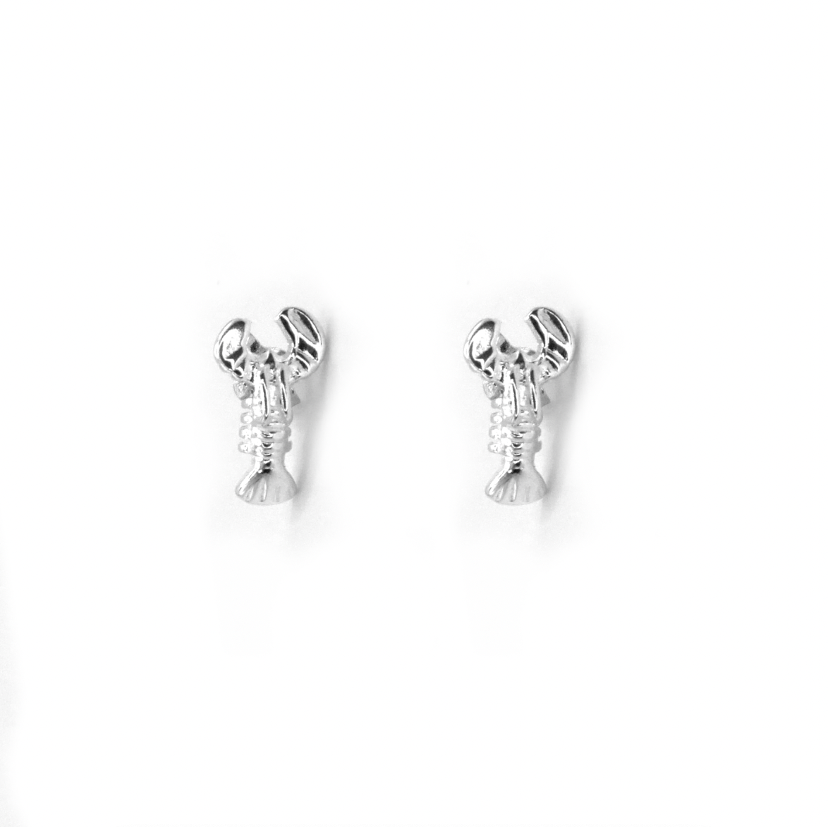 Lobster Stud Earrings