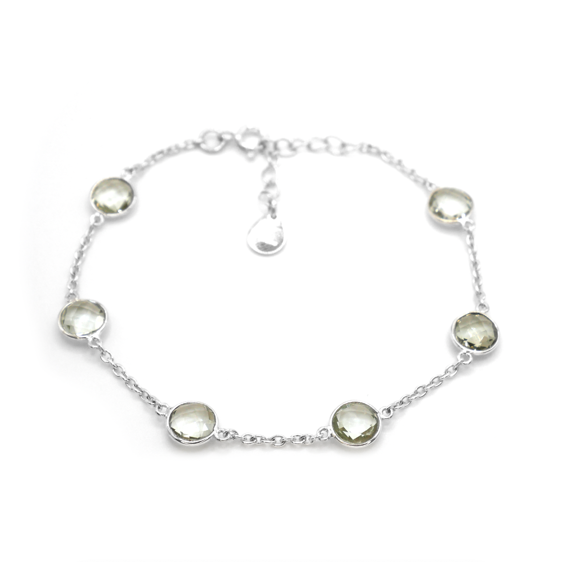 Green Amethyst Sweetie Bracelet