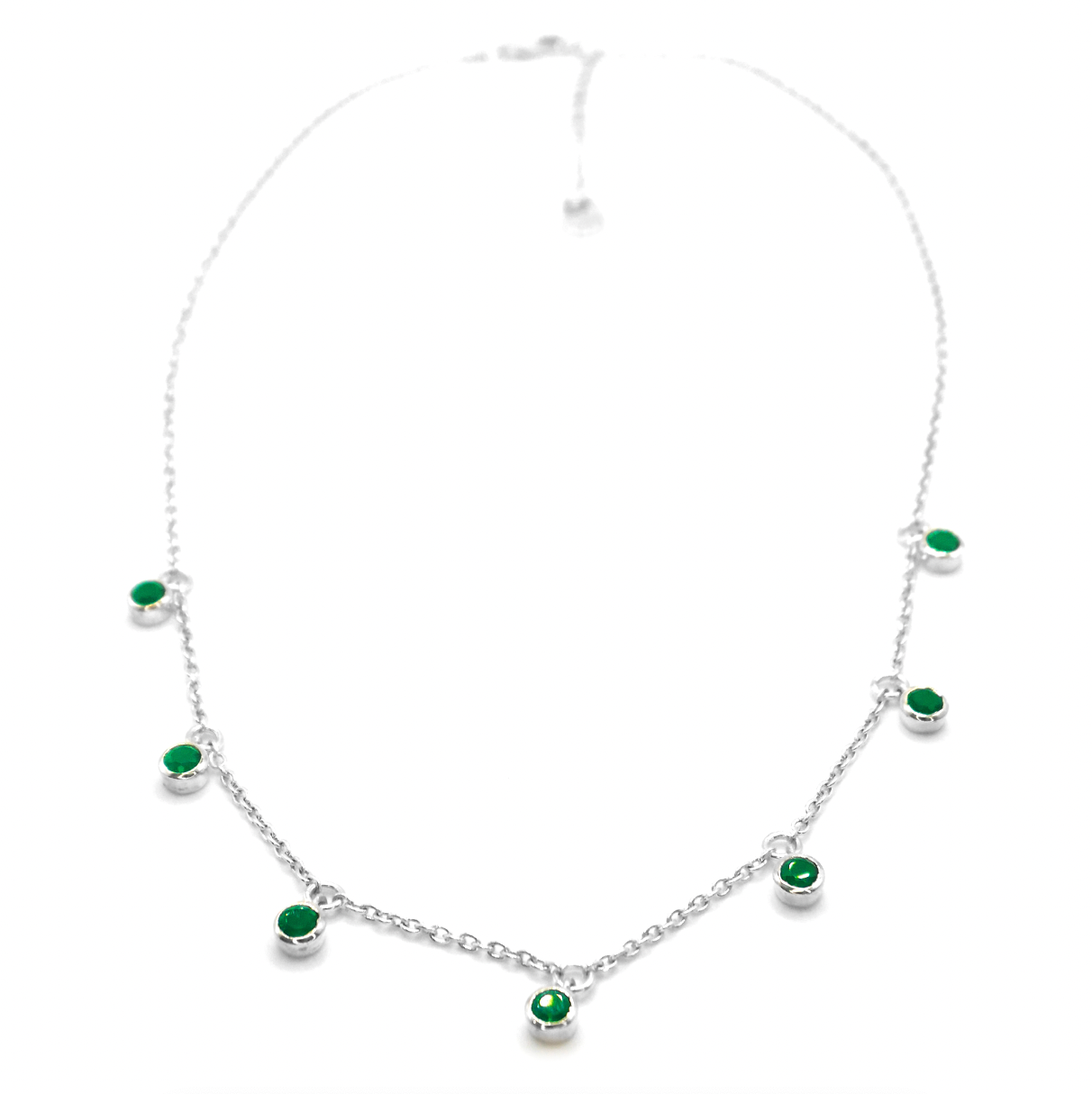Green Onyx Multi Gemstone Necklace