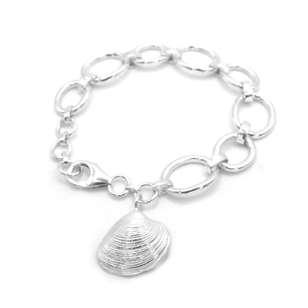 Boulmer Maxi Shell Signature Chain Bracelet