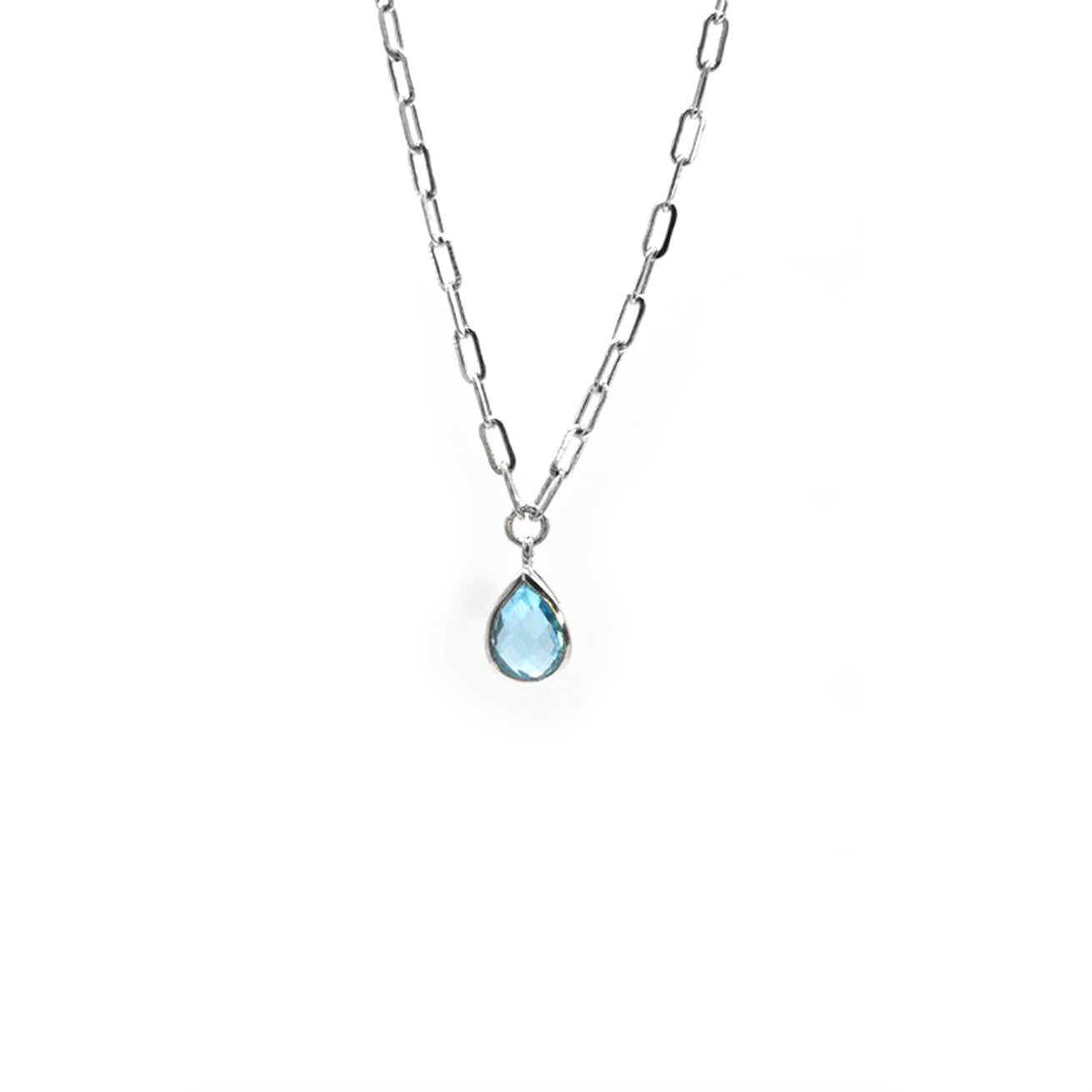 Topaz Trace Chain Necklace