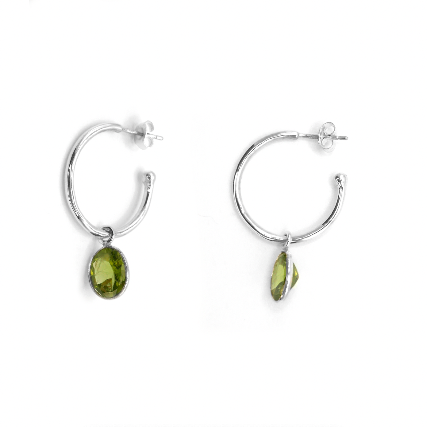 Peridot Oval Sweetie Hoops
