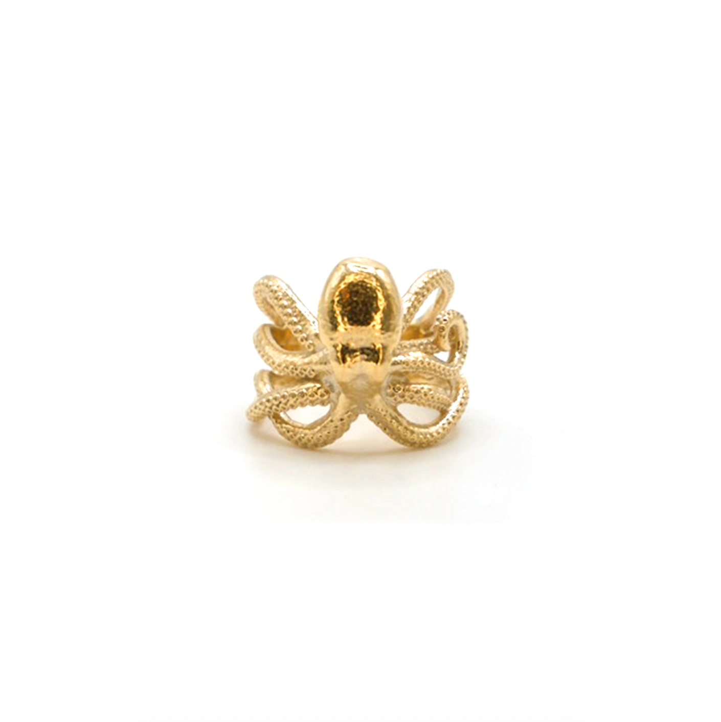 Octopus Ring, 9ct Gold