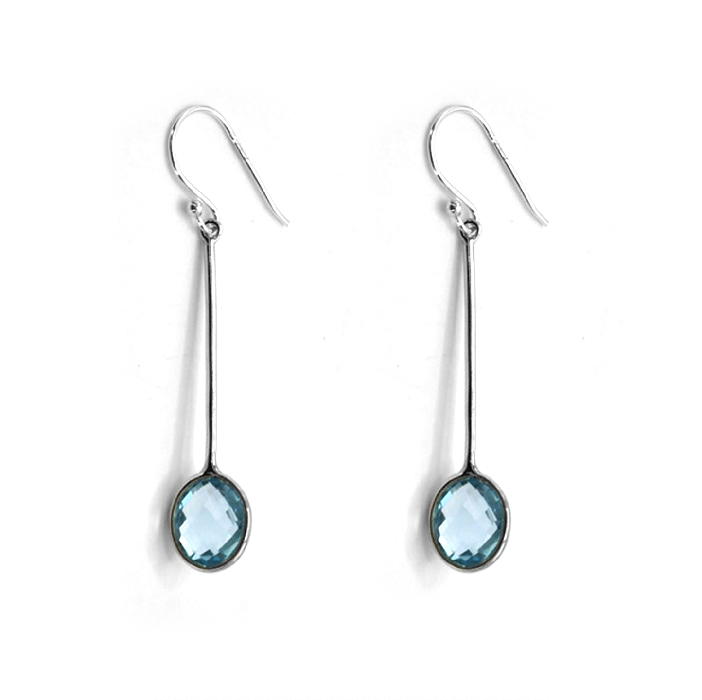 Topaz Drop Earrings