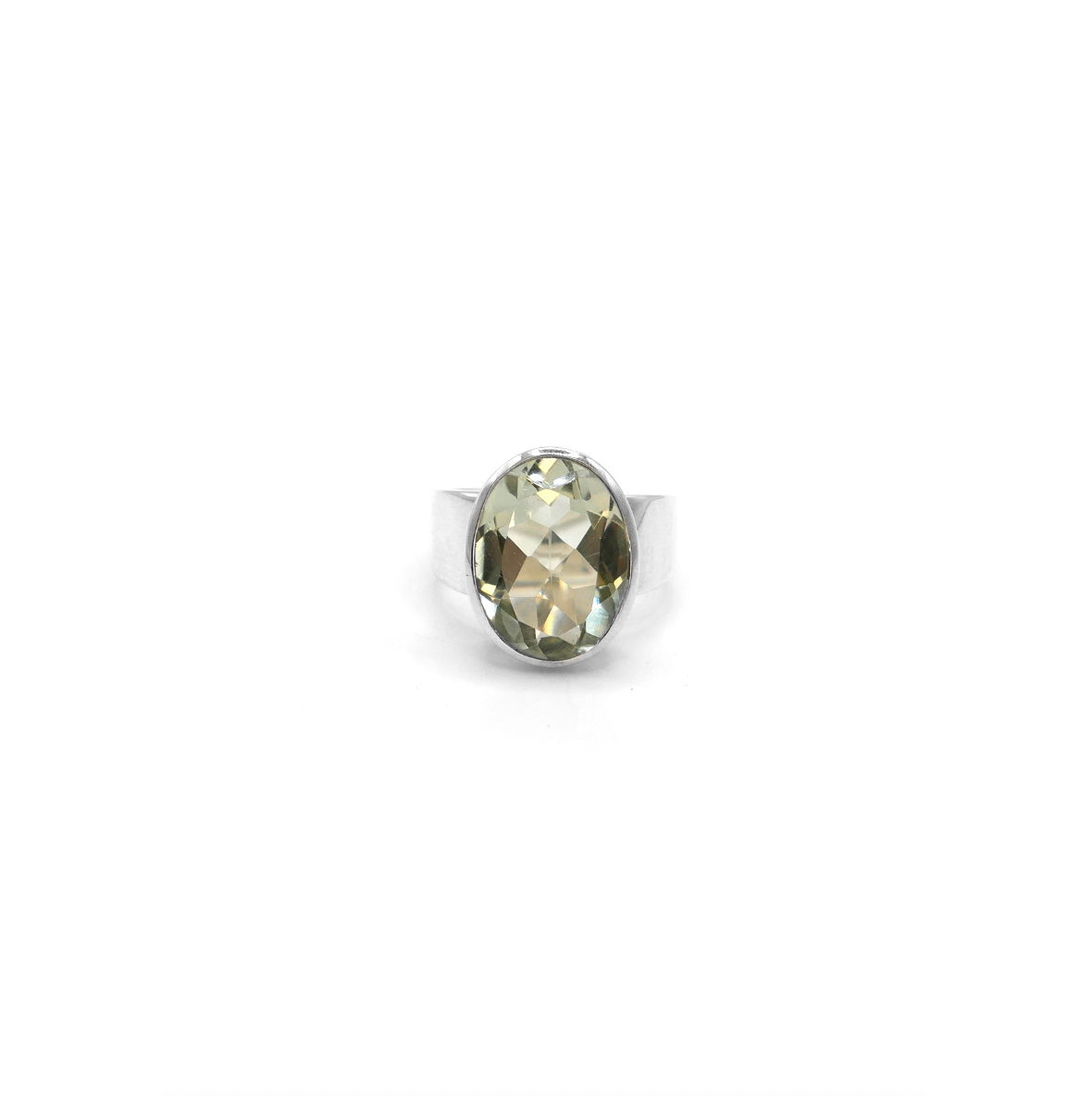 Green Amethyst Cinderella Ring, P