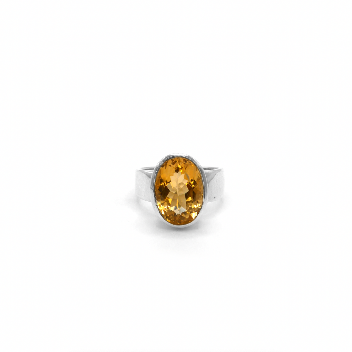 Citrine Cinderella Ring, M