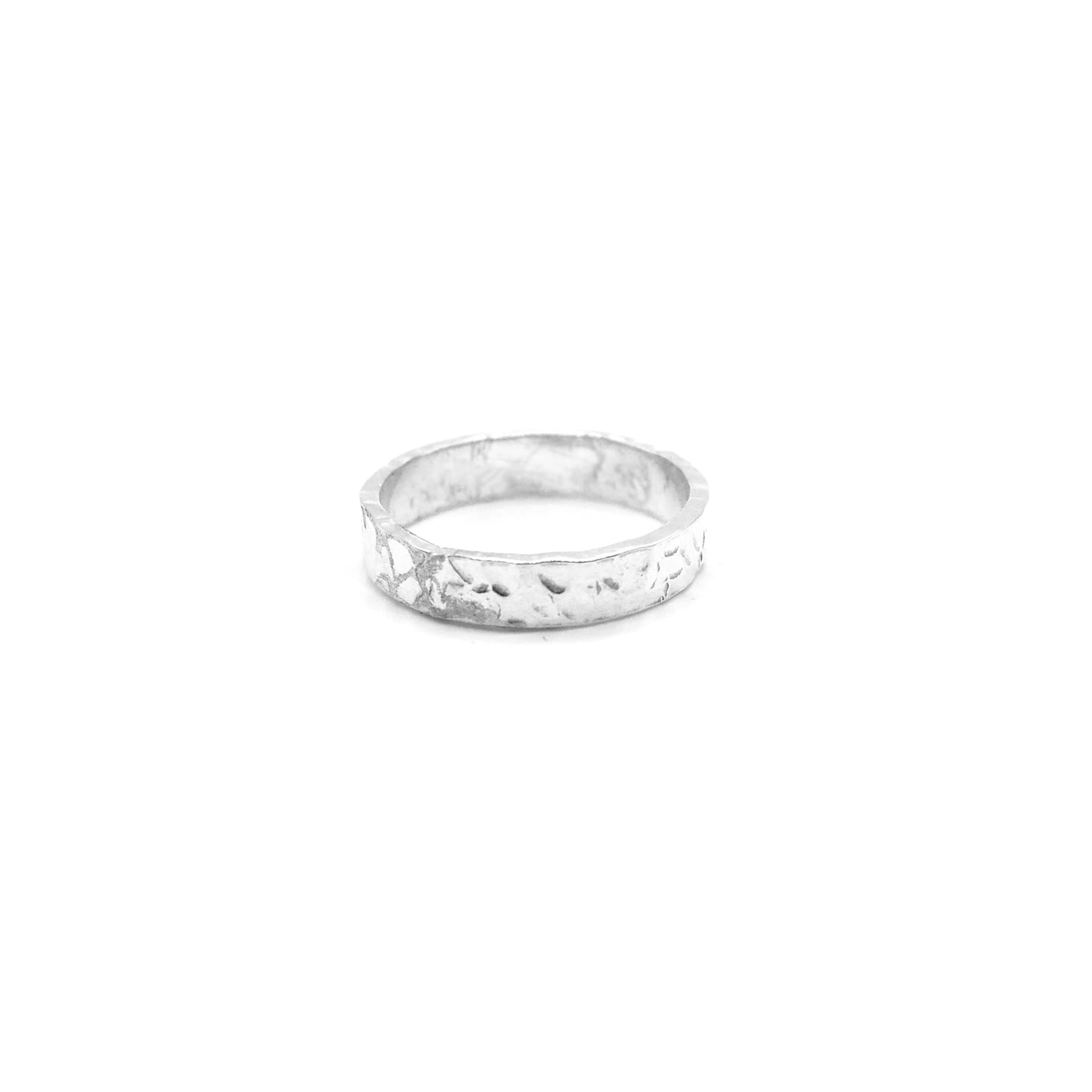 Chunky Hammered Ring