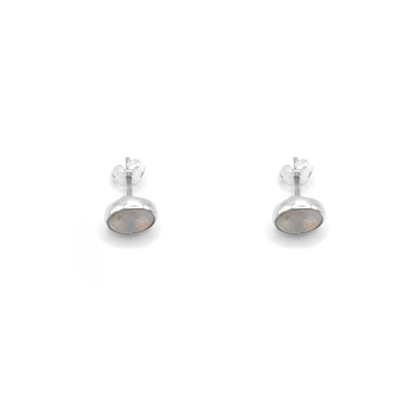 Moonstone Studs