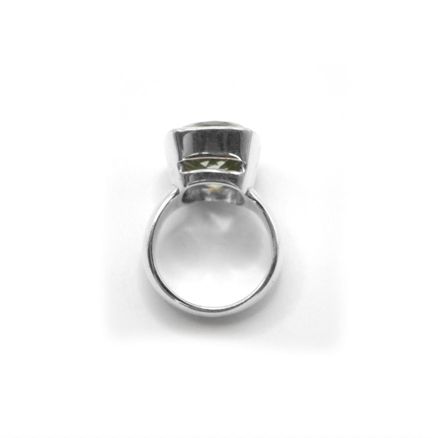 Jessica, Maxi Green Amethyst Cinderella Ring