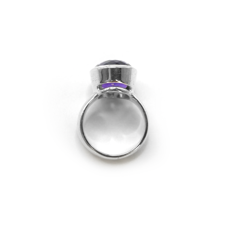 Heather, Purple Amethyst Cinderella Ring