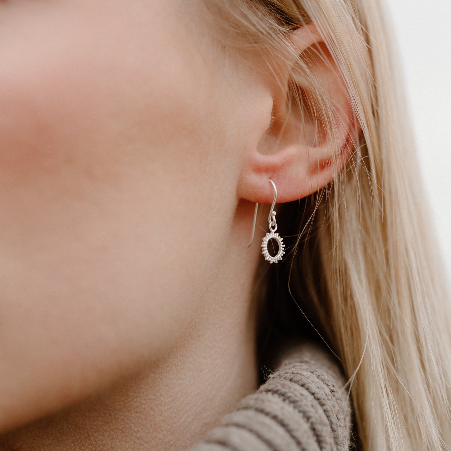 Capillary Dangly Earrings