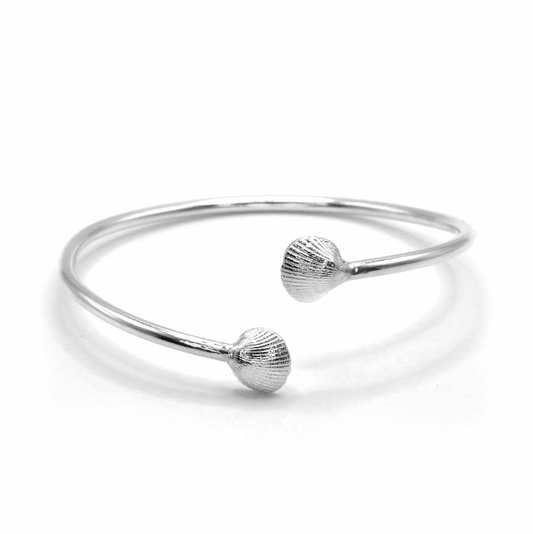 Holy Island Shell Cuff Bangle