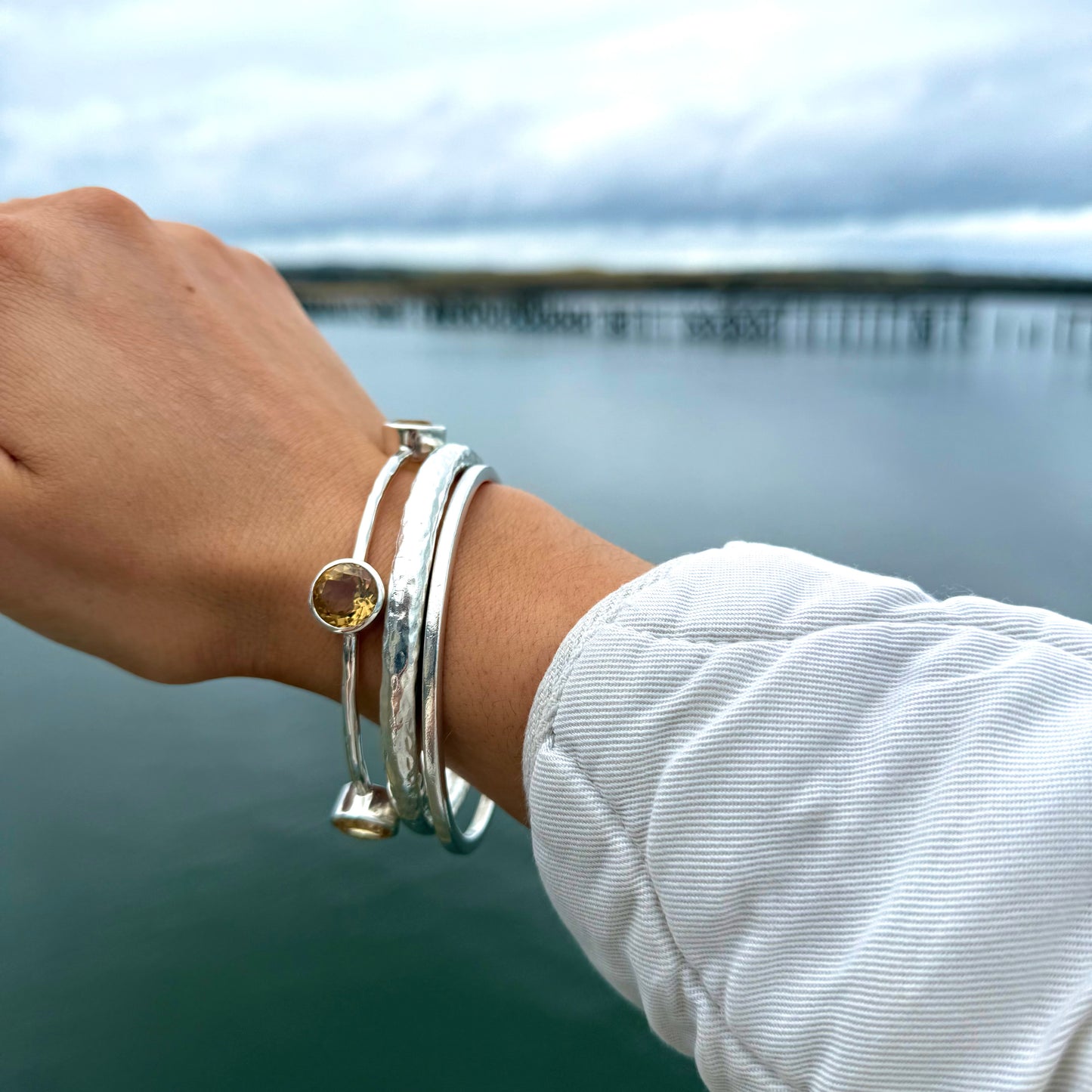 Citrine Bangle