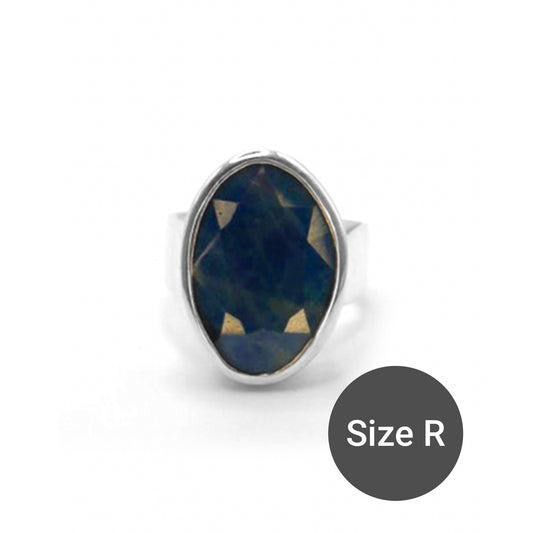 Iris, South African Sapphire Cinderella Ring