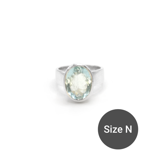 Aquamarine Cinderella Ring, N
