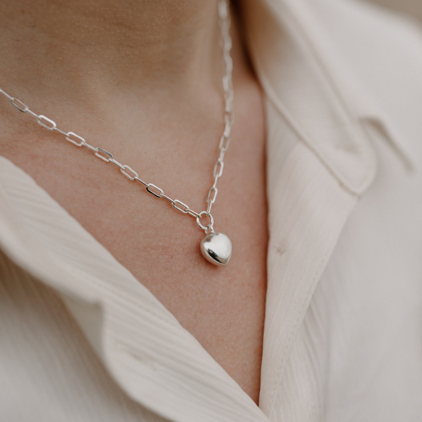 LOVE Trace Chain Necklace