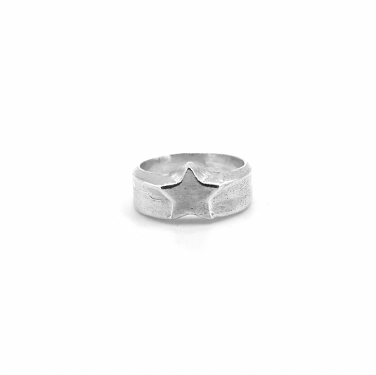 Mini Star Signet Ring