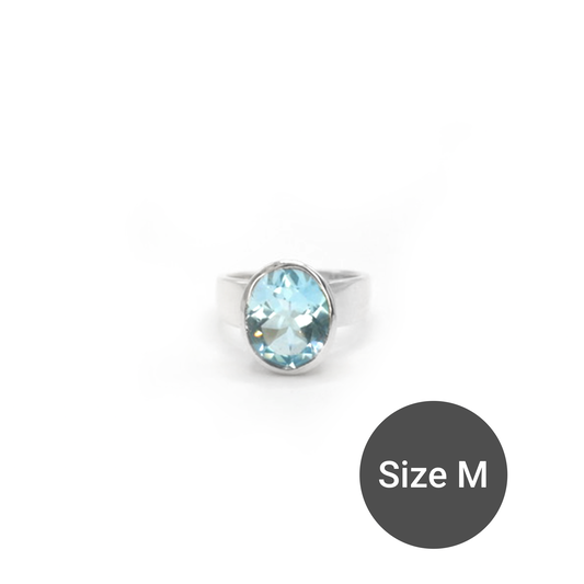 Topaz Midi Cinderella Ring, M