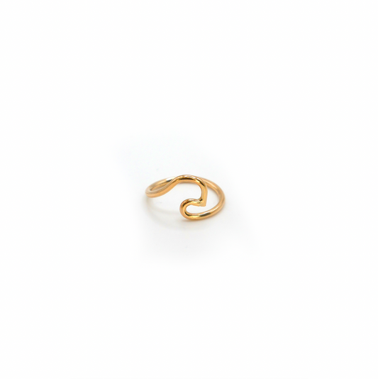 Wave Ring, 9ct Gold