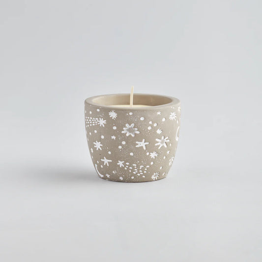 Celestial Winter Thyme Candle Pot